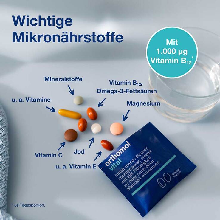 Orthomol Vital Tabletten / Kapseln Kombipackung, 30 St