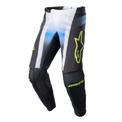 Pantalon cross Alpinestars TECHSTAR - PUSH - NIGHTLIFE UCLA BLUE WHITE 2023 - Bleu / Blanc