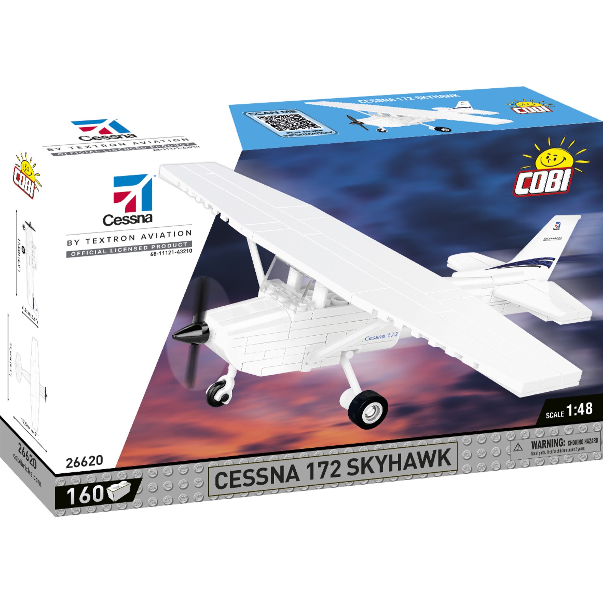 COBI Konstruktionsspielzeug Cessna 172 Skyhawk