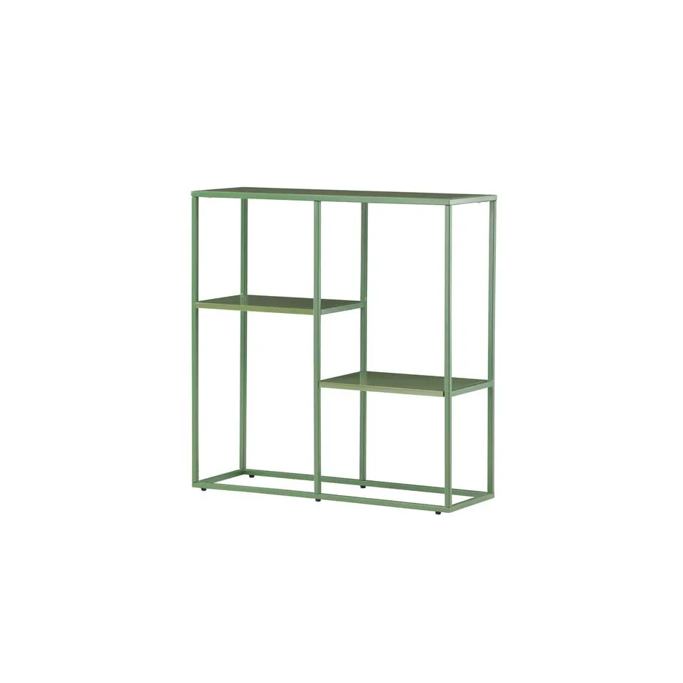 Dressoir Groen Staal - 80x26x81cm - Staal
