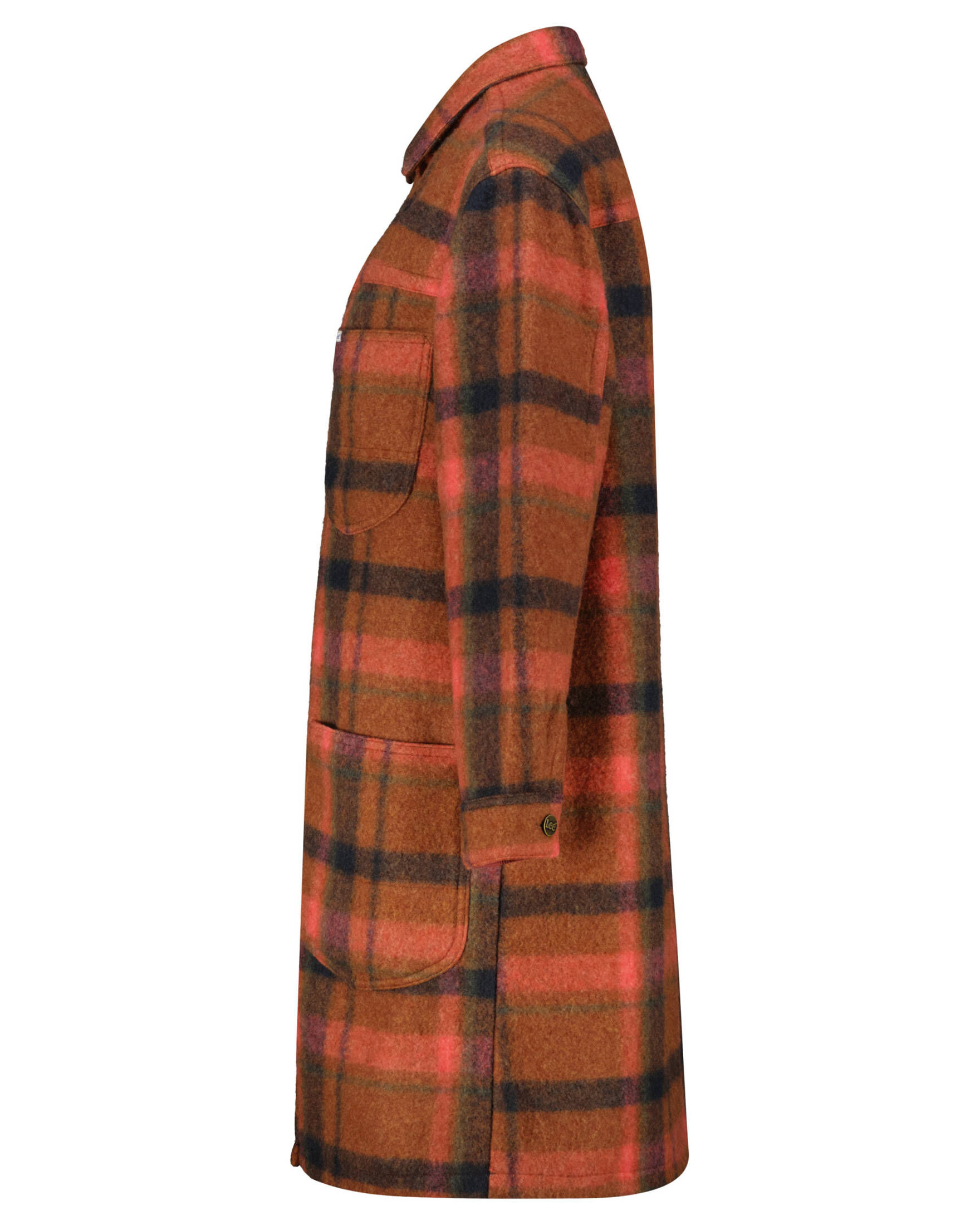 Lee| Damen Mantel ELONGATED CHORE COAT RUSSETT