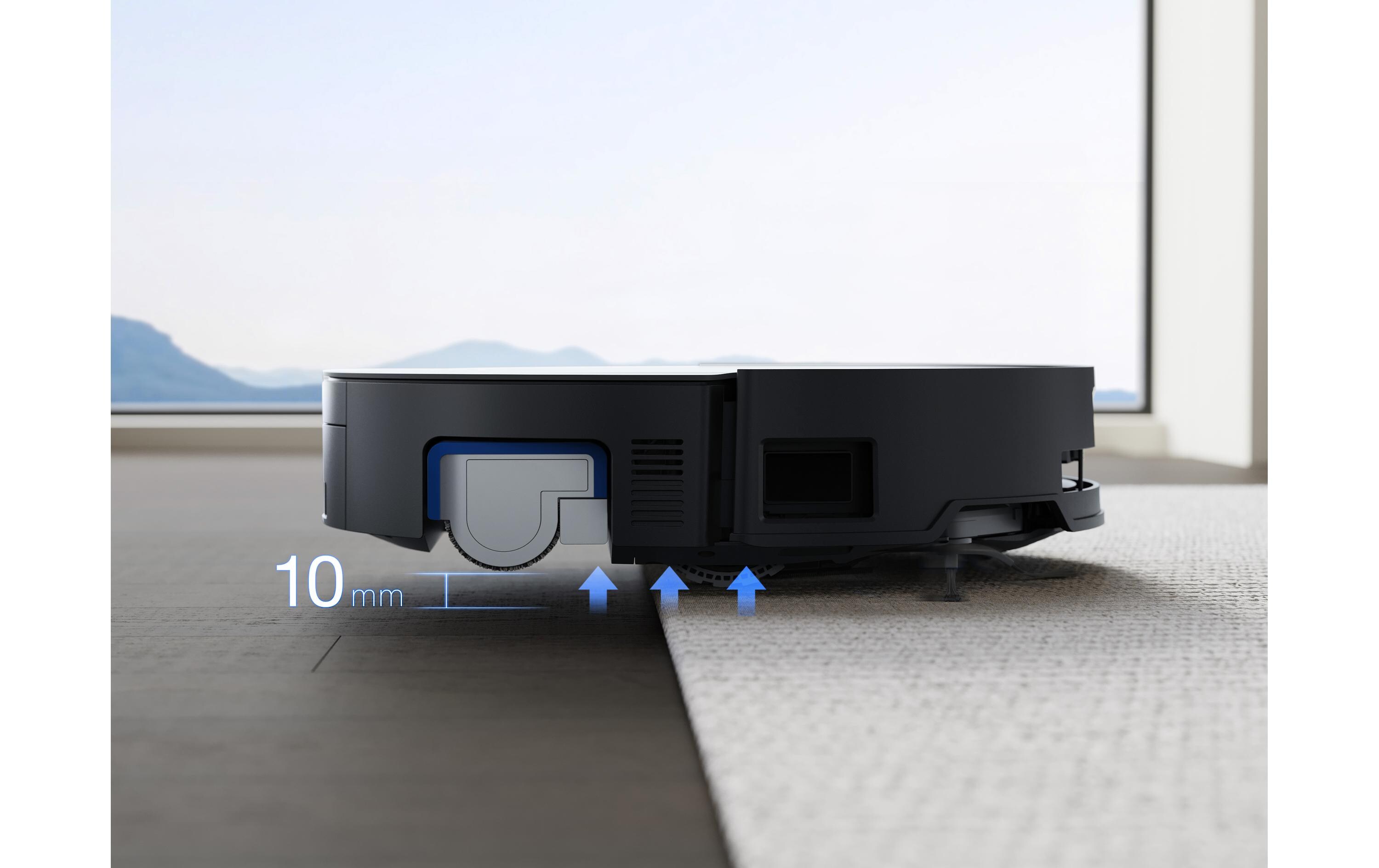 Saug- und Wischroboter Deebot X8 Omni Schwarz<br>Ecovacs Deebot X8 Omni 0.22 l Staubbeutel Schwarz