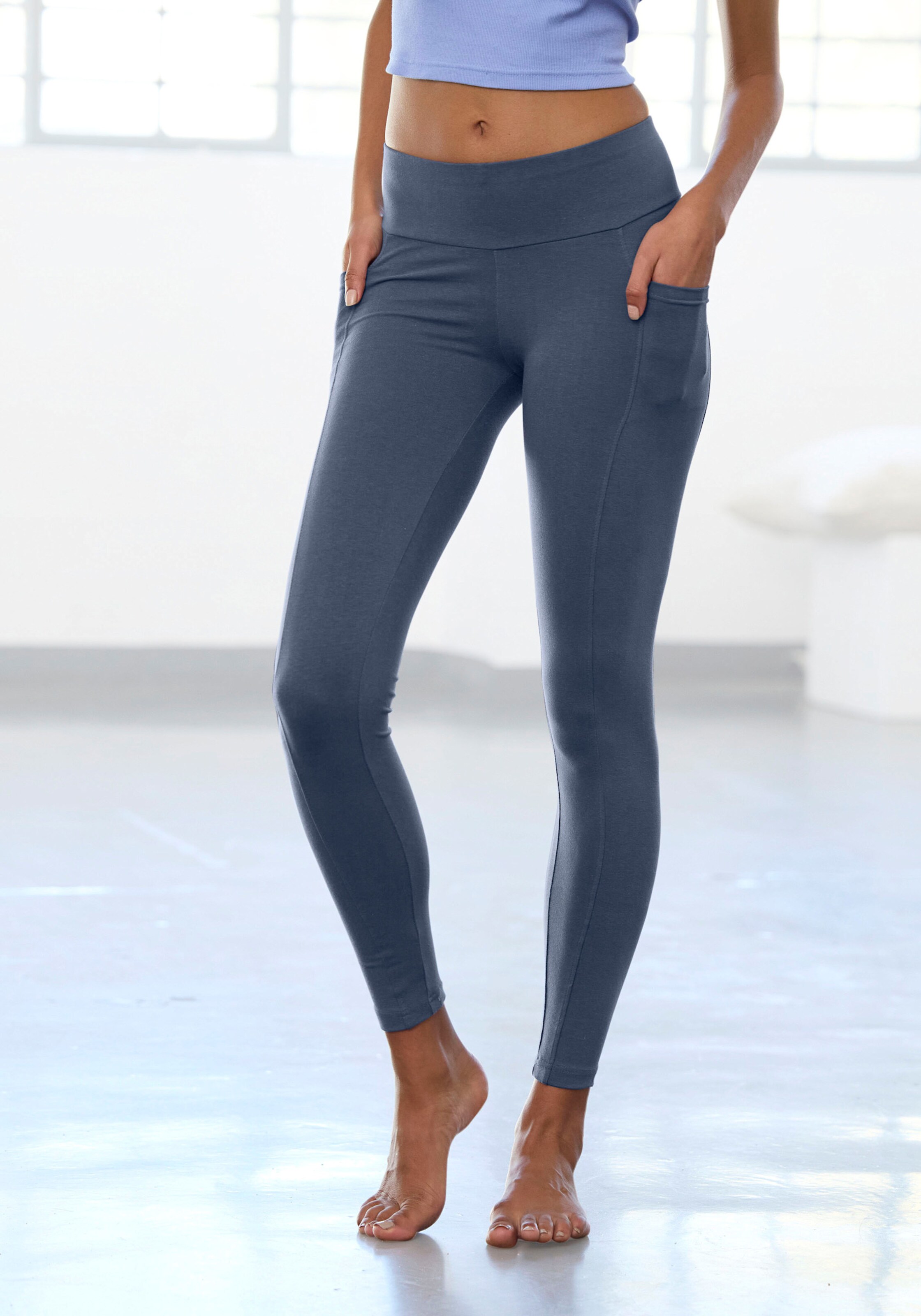 Vivance Leggings in blau