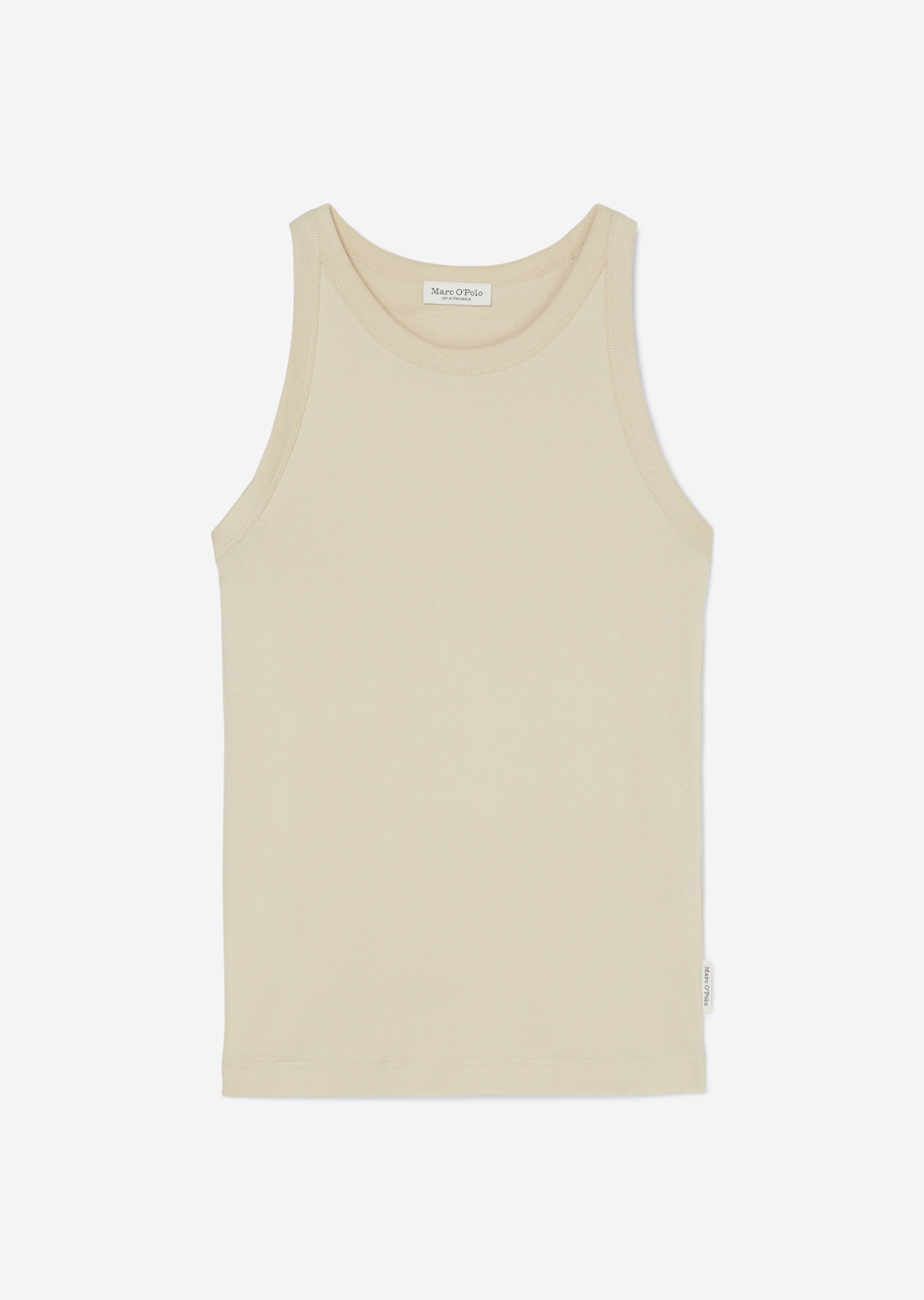 Tanktop regular aus Organic-Cotton-Rib-Jersey