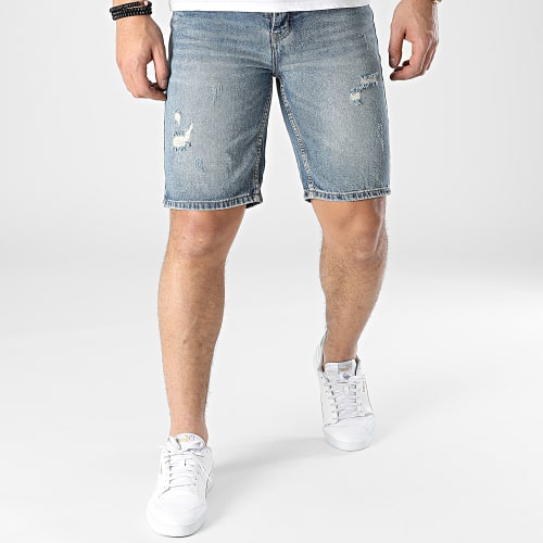 Short Jean Bleu Wash
