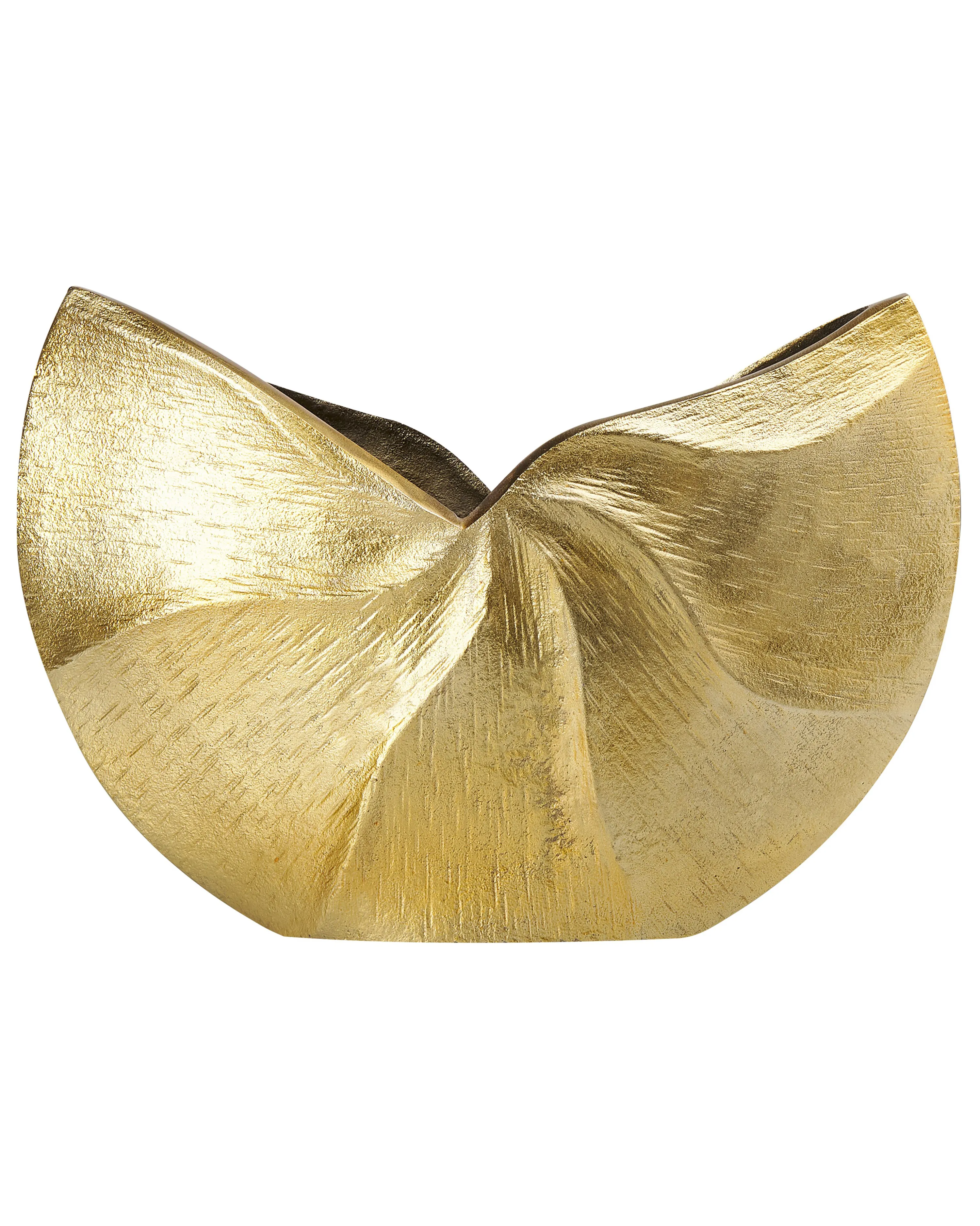 Bloemenvaas HATTUSA Metaal 26 cm Goud