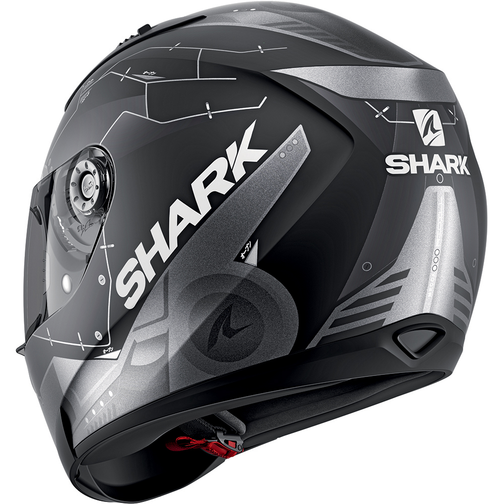 Shark - Casque Ridill Mecca Noir Mat / Gris