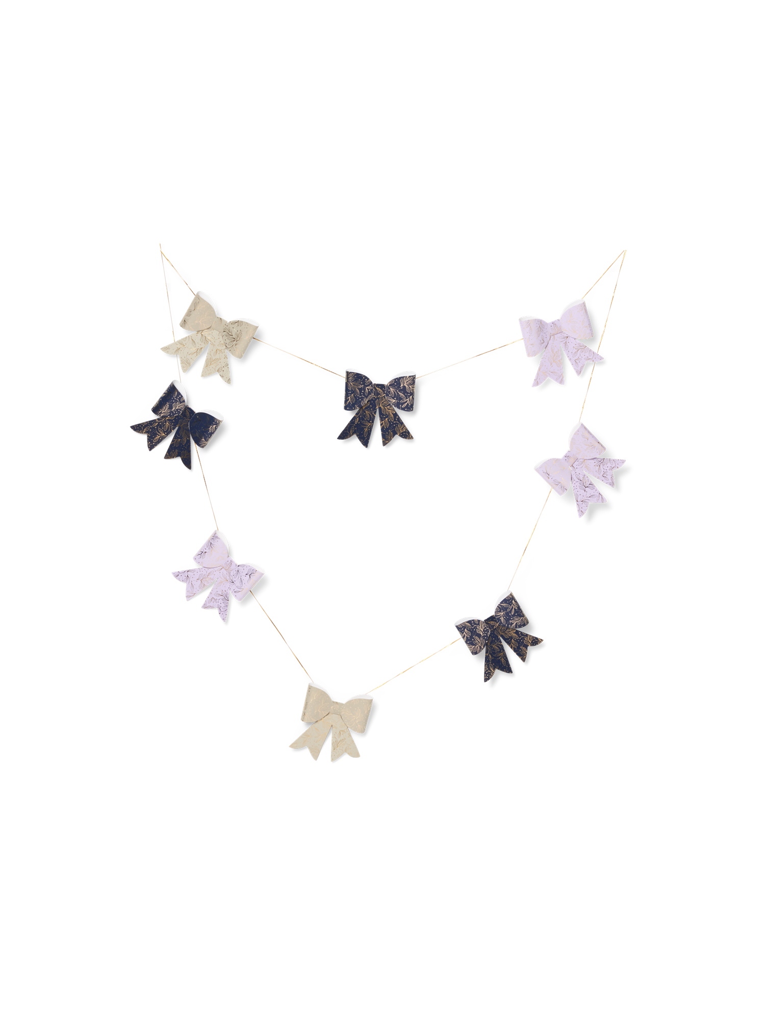 Sløjfeguirlande | Papir.  | Multi