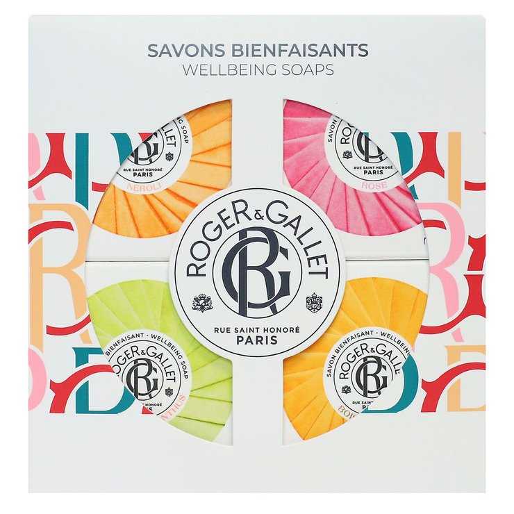 Coffret savons Bienfaisants 4x50g