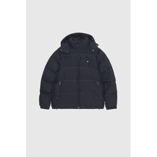 Wood Wood Hen Ripstop Puffer Jakke, Charcoal, L