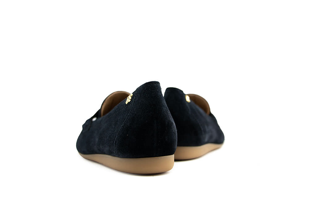 Paul Green Mocassin Loafer Blau Space Soft Suede