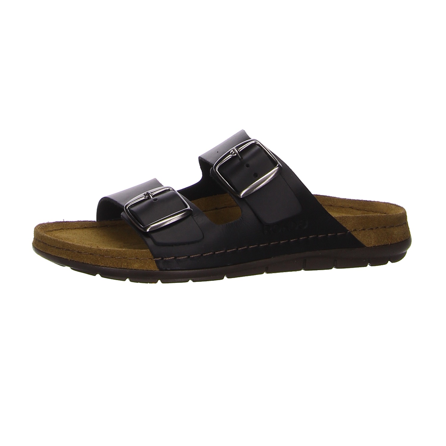 Rohde Shoe Pantoletten schwarz schwarz