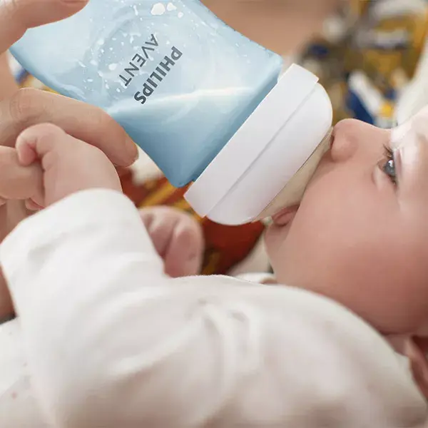 Mamadeira Avent Natural Response 3.0, Azul, 260ml