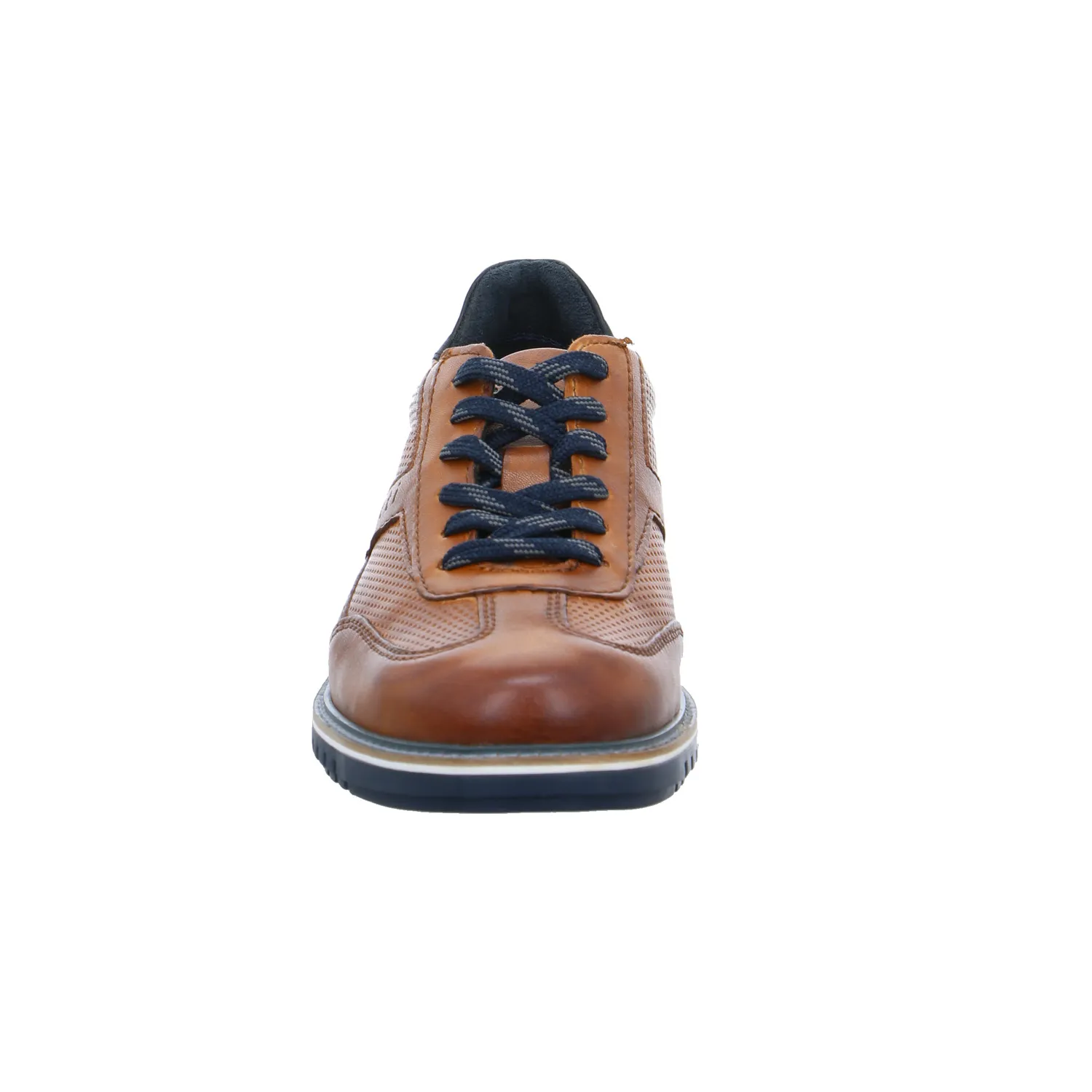 BUGATTI SHOES Halbschuhe Sneaker Cognac Leder