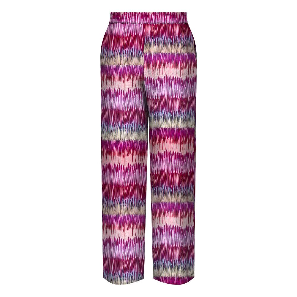 Only Pantalon Violet/Marine Femme Only Nova Life Palazzo