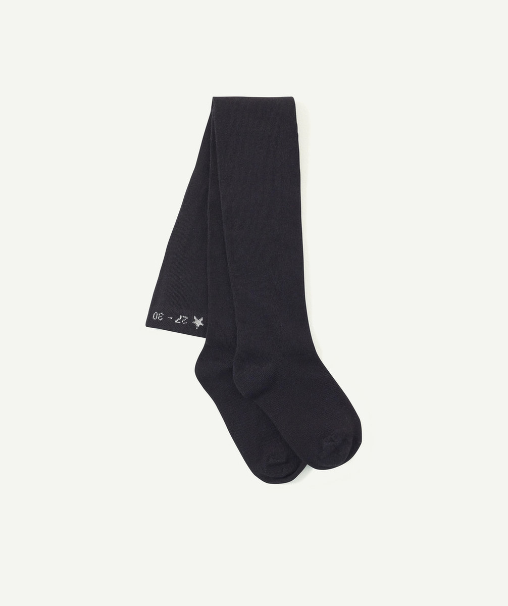 LES COLLANTS NOIR EN TRICOT