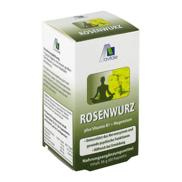 Rosenwurz 200 mg Kapseln, 60 St