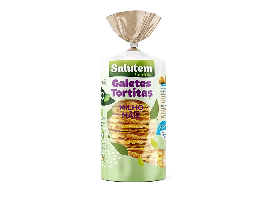 GALETES SALUTEM MILHO COM SAL BIO 130G