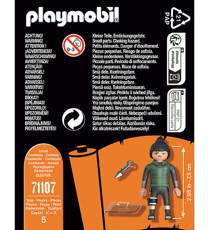 Playmobil Naruto - Shikamaru - 71107 - 5 Teile