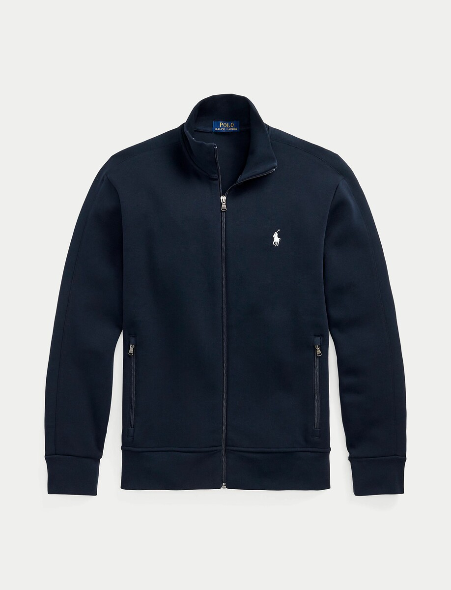 POLO RALPH LAUREN<br>Suéter com zíper e gola alta