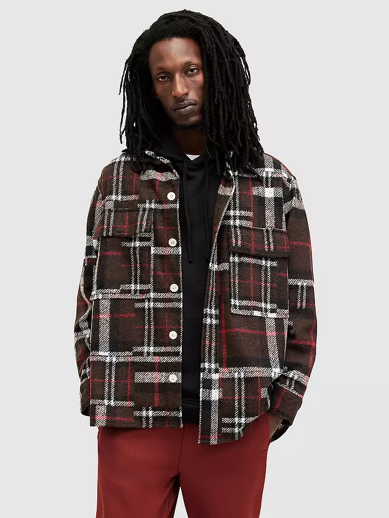 ALLSAINTS Overshirt REDWOOD  braun