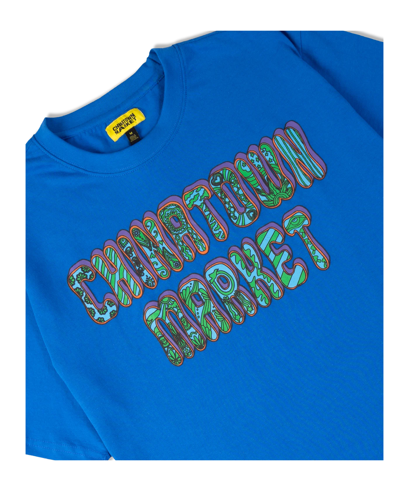 Market Hippie T-Shirt Blau