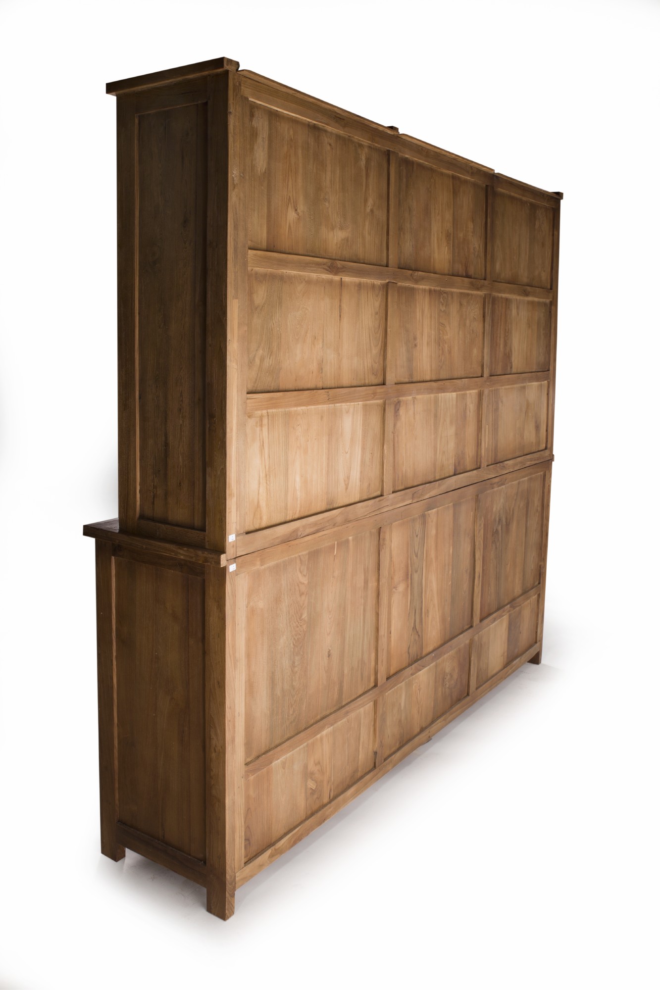 Schrank, Teakholz, B 220 cm, H 220 cm, L 50 cm von fischer's lagerhaus