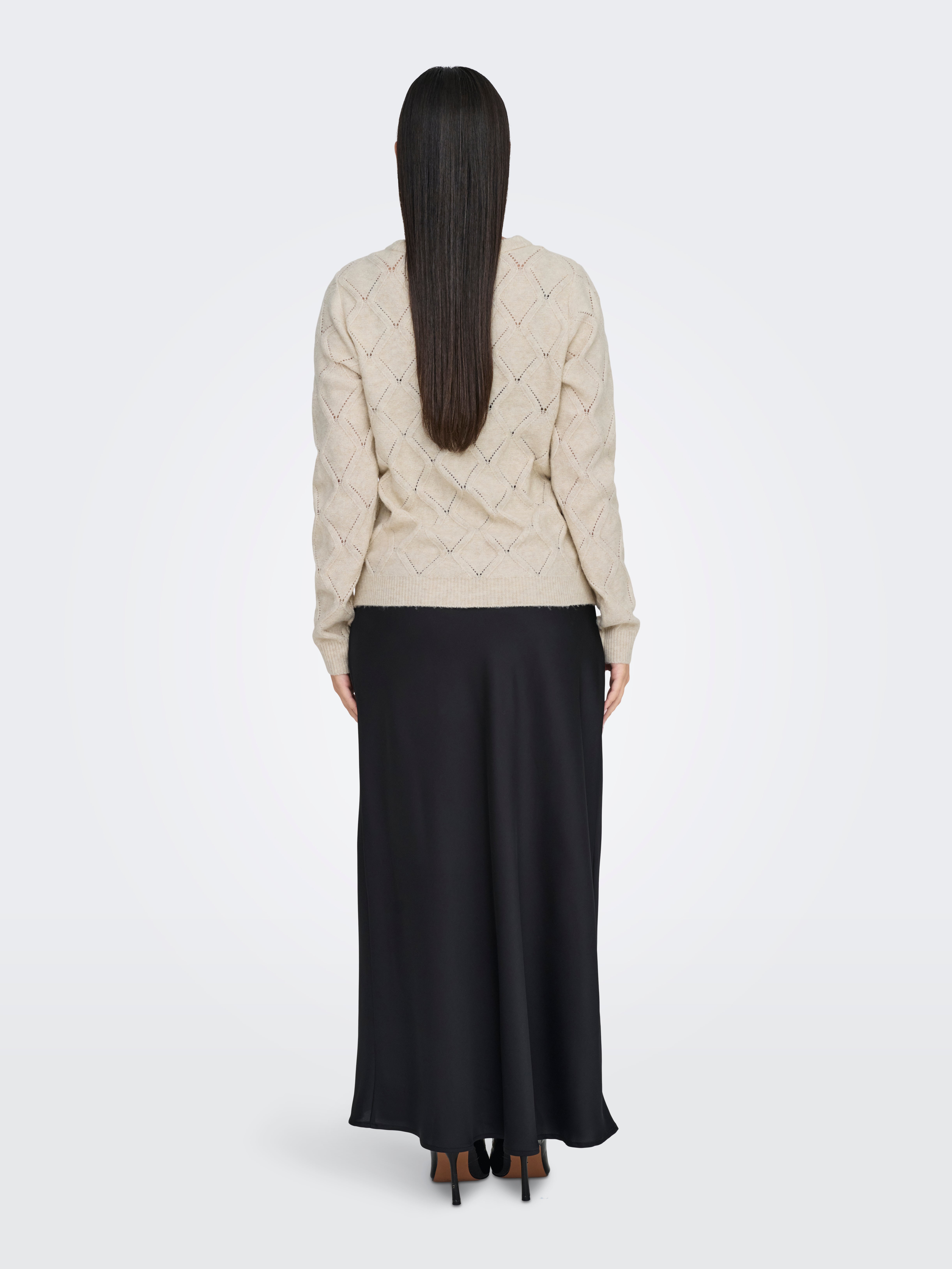 ONLLIANA Strickpullover Pumice Stone
