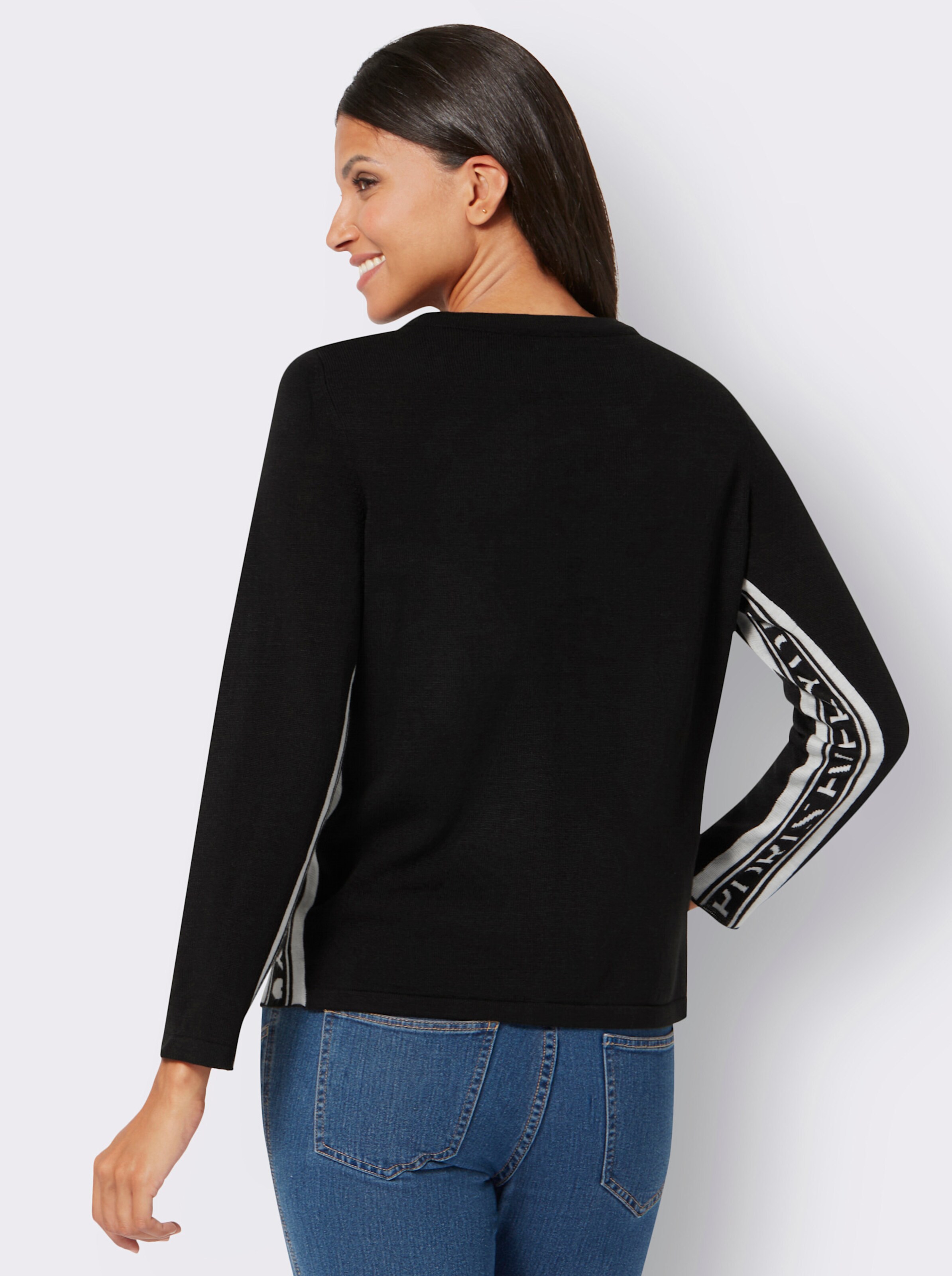 Jacquard-Pullover