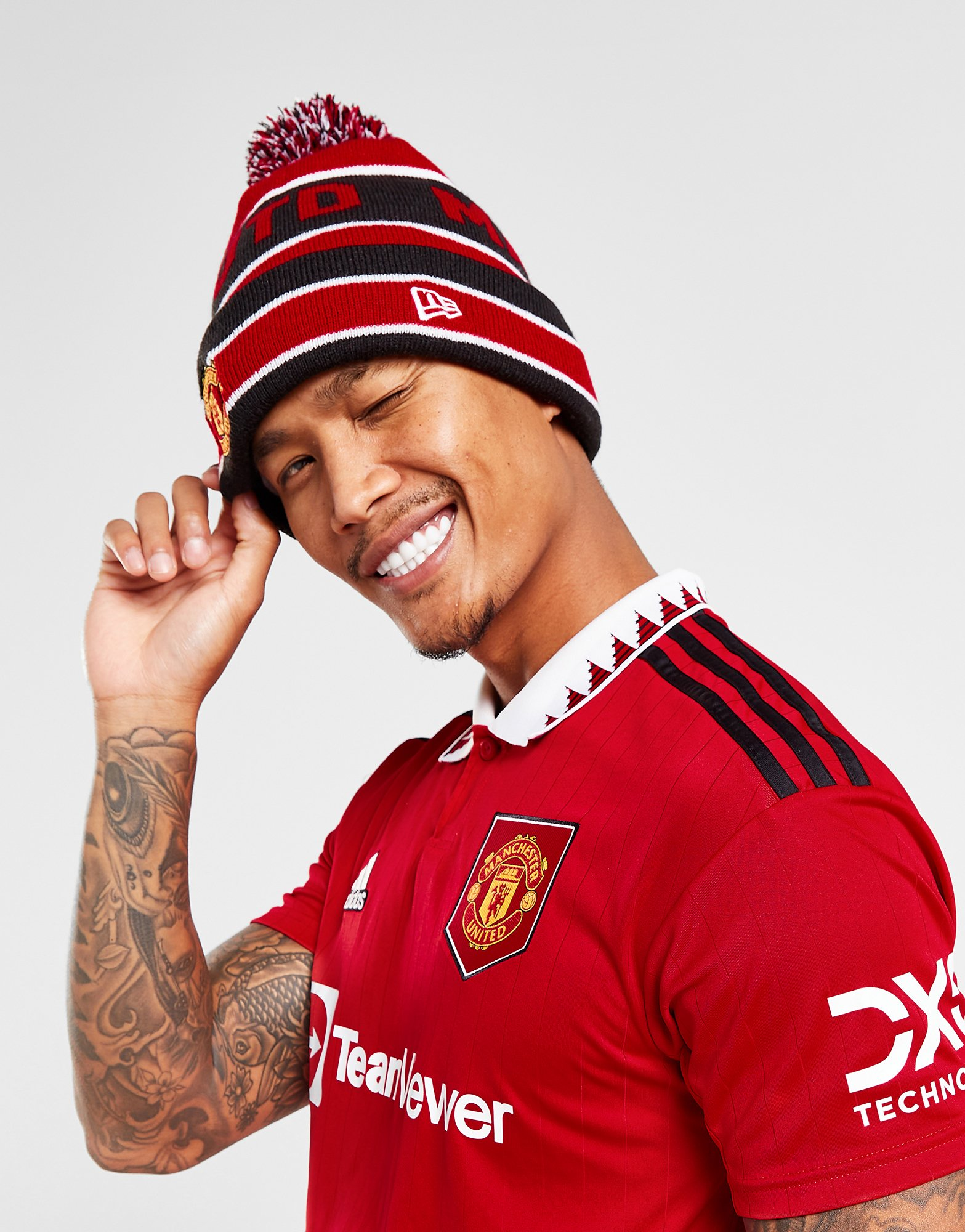 New Era Bonnet Manchester United FC Pom