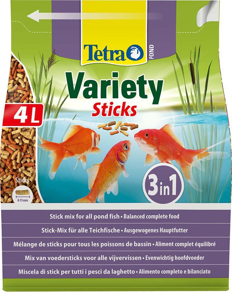 Tetra - Pond Variety Sticks 4L Havedamsfoder