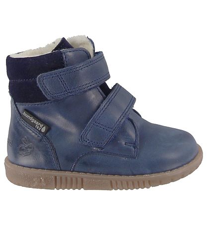 Bundgaard VinterStøvler - Rabbit Velcro - Tex - Navy