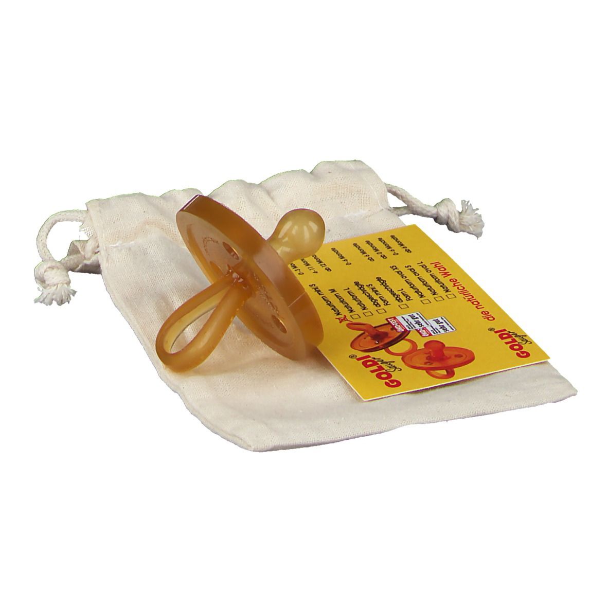 GOLDI® Sauger Naturform 0 bis 3 Monate