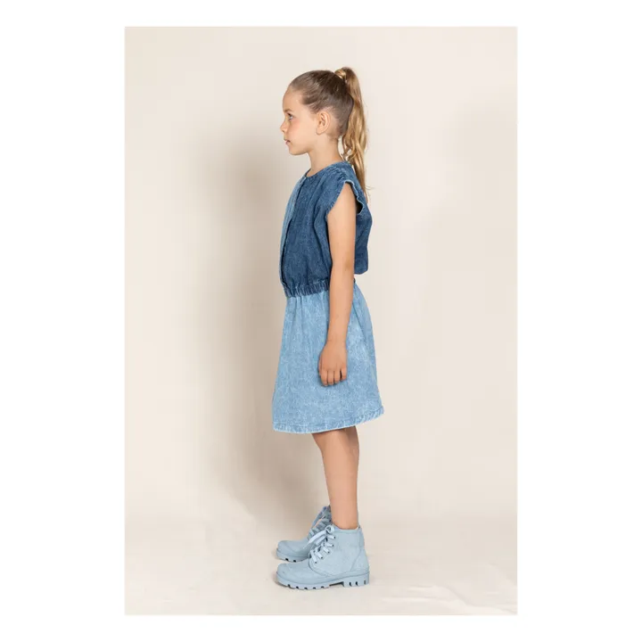 Finger in the nose Robe Blanca | Denim