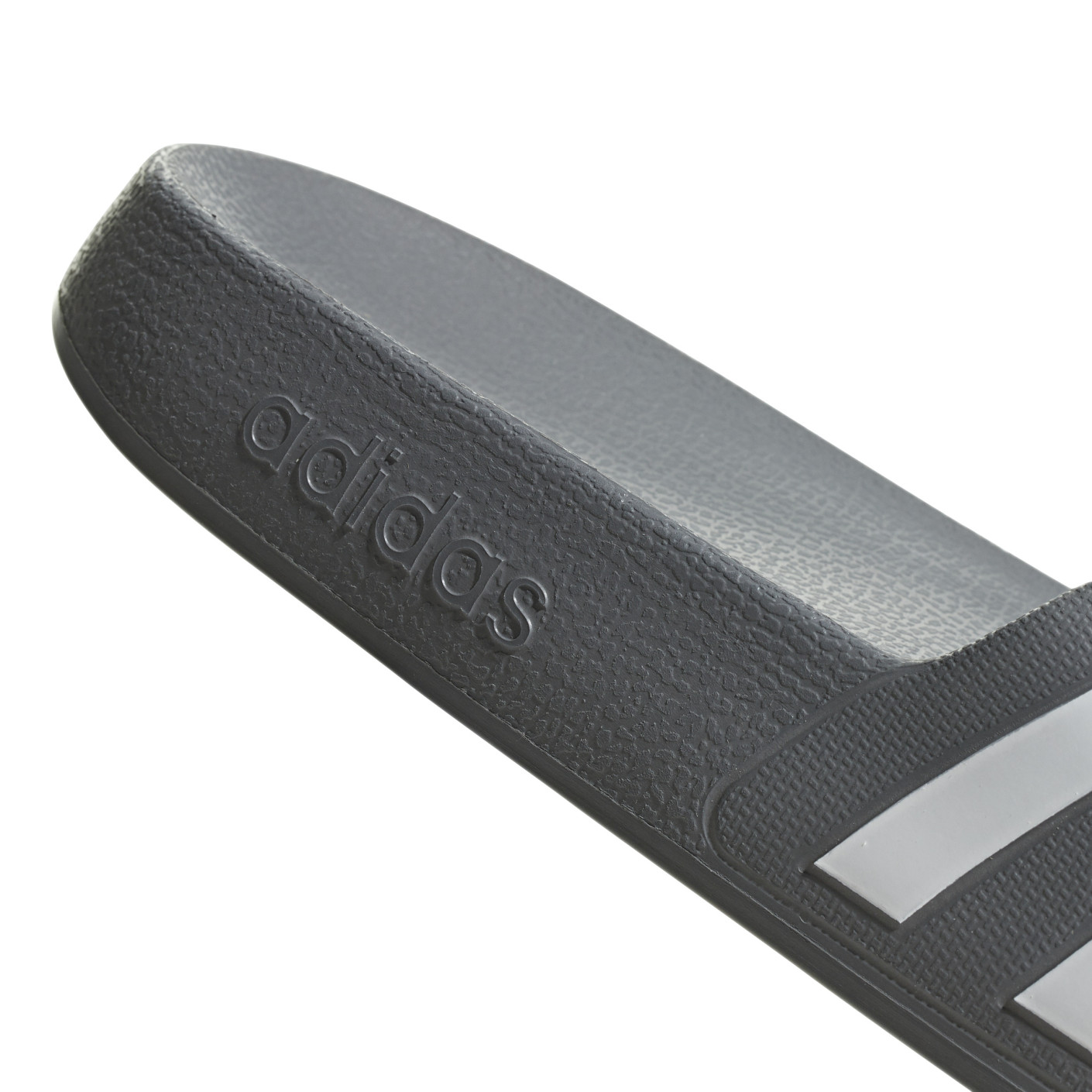 Adidas Adilette Aqua Slippers Donkergrijs Wit