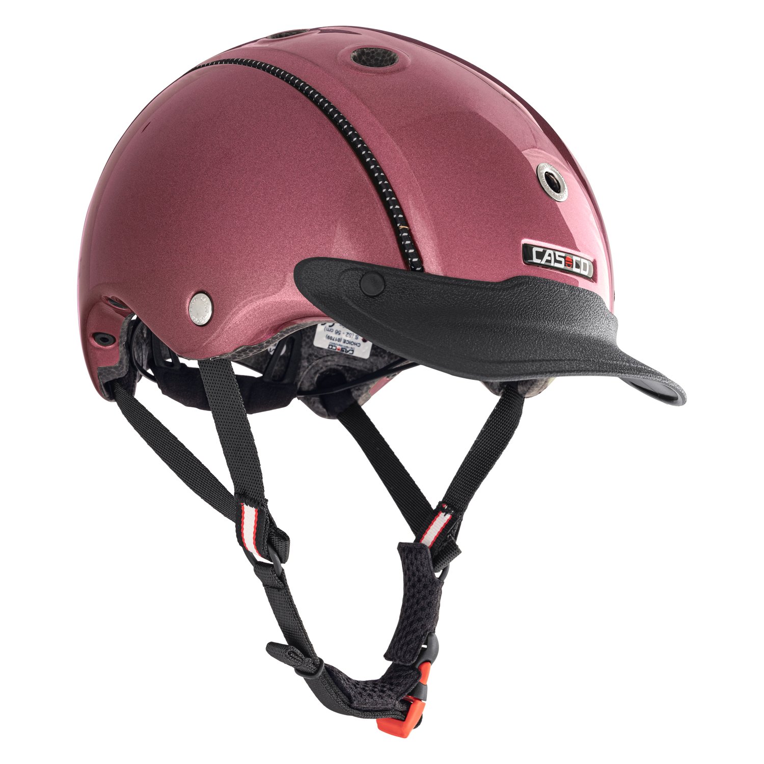 CASCO Turnier Kinderreithelm Choice  - english rose - S(52-56)