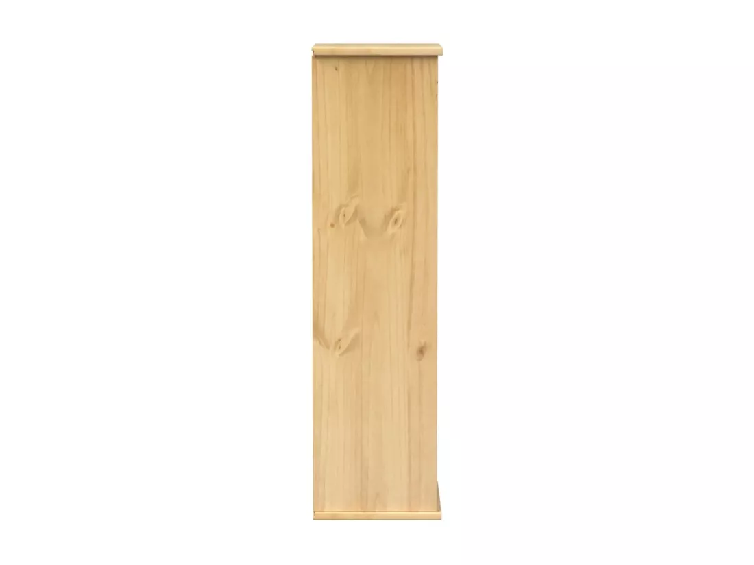 Armoire à CD Corona 40x30x110 cm bois de pin massif