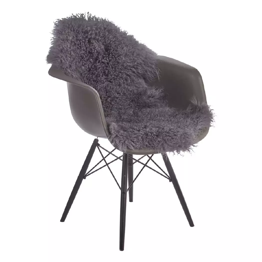 Schaffell Tibet 85 cm, stone grey