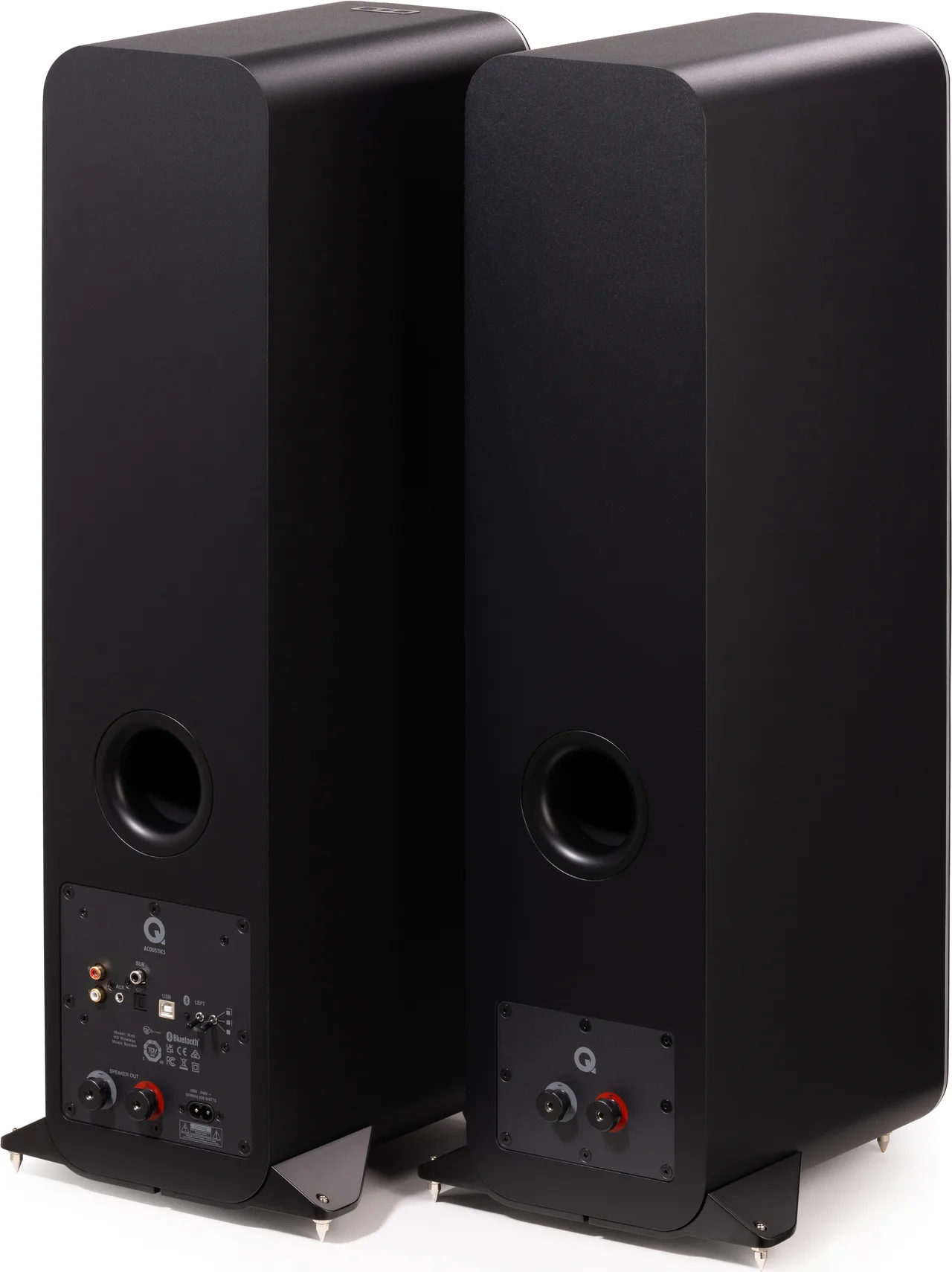 Q Acoustics M40 Noir (la paire) Enceintes sans fil hi-fi