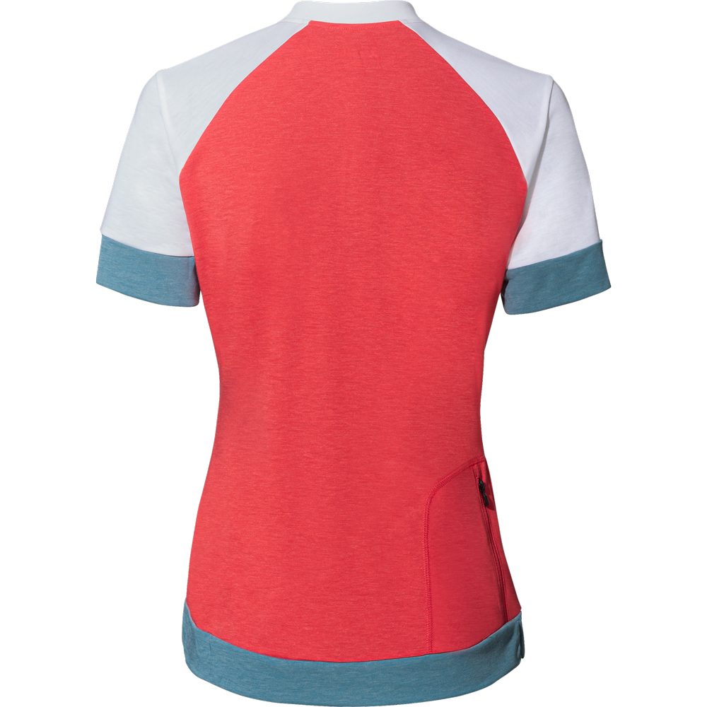 VAUDE Altissimo Q-Zip Radtrikot Damen flame