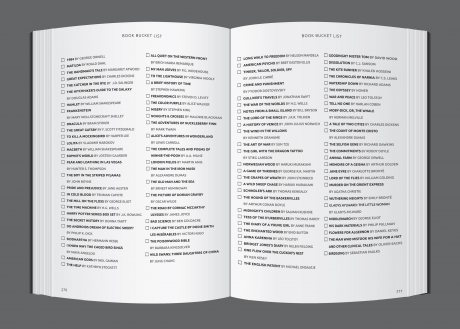 Book Bucket List Microfibre Glasses Cloth