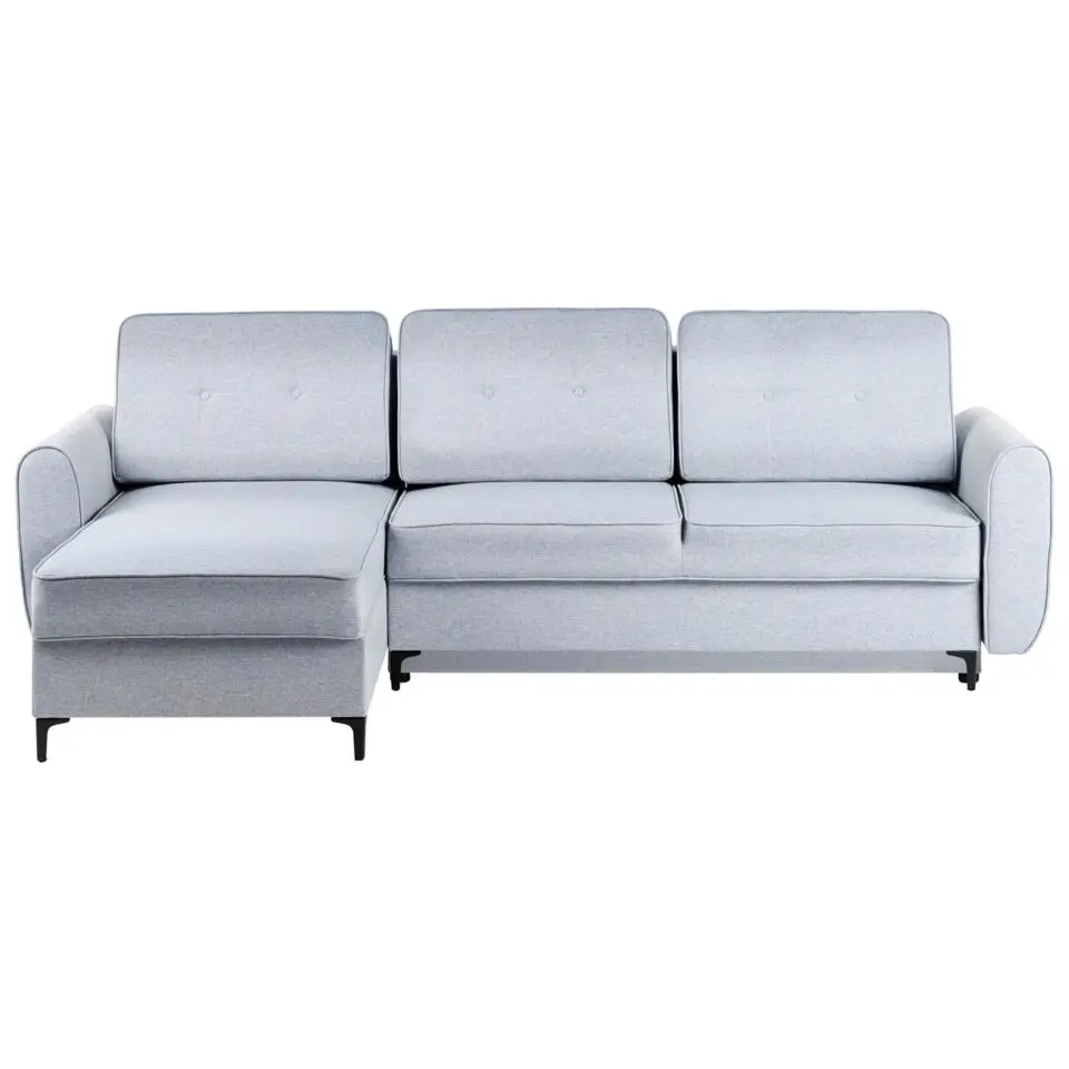 SIMRIS - Hoekslaapbank - Blauw - Rechtszijdig - Polyester