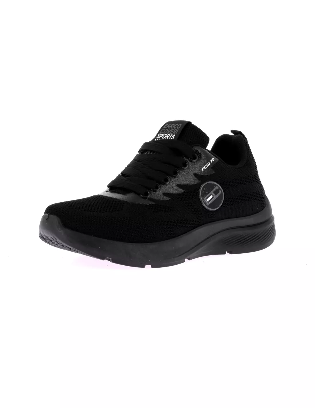 ENRICO COVERI ECS416353 - Baskets 03.TOTALBLACK