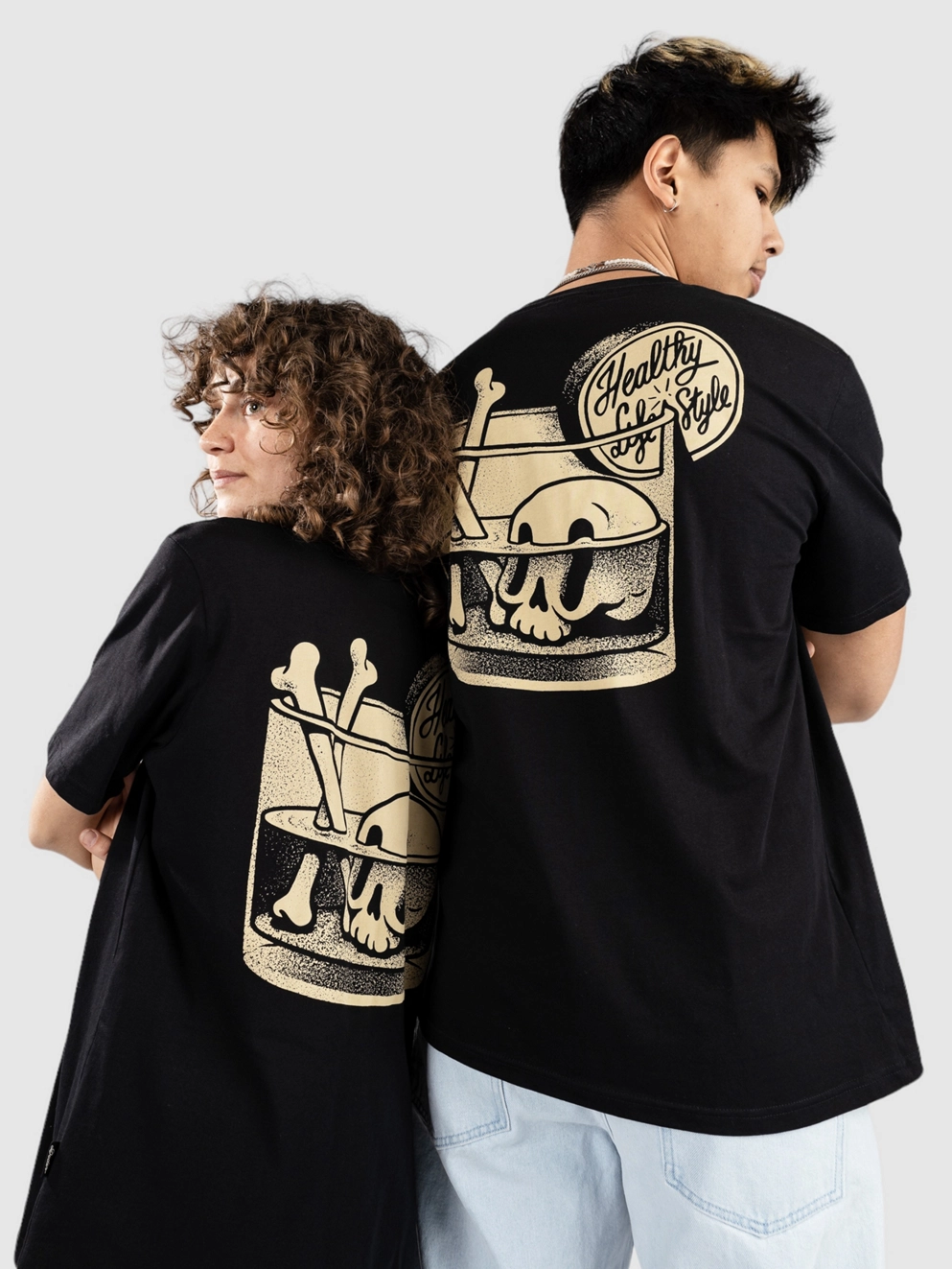 The Dudes Healthy T-Shirt black