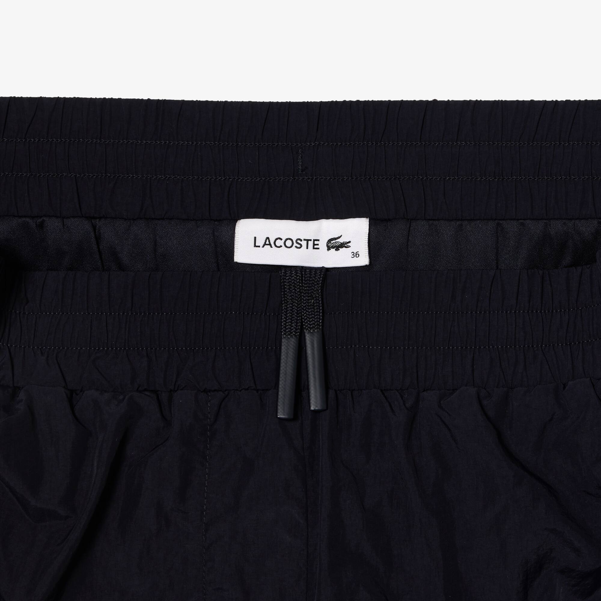 Pantalon de survêtement Sportsuit jambe large en nylon Pantalons de survêtement - Bleu - Lacoste - Femme