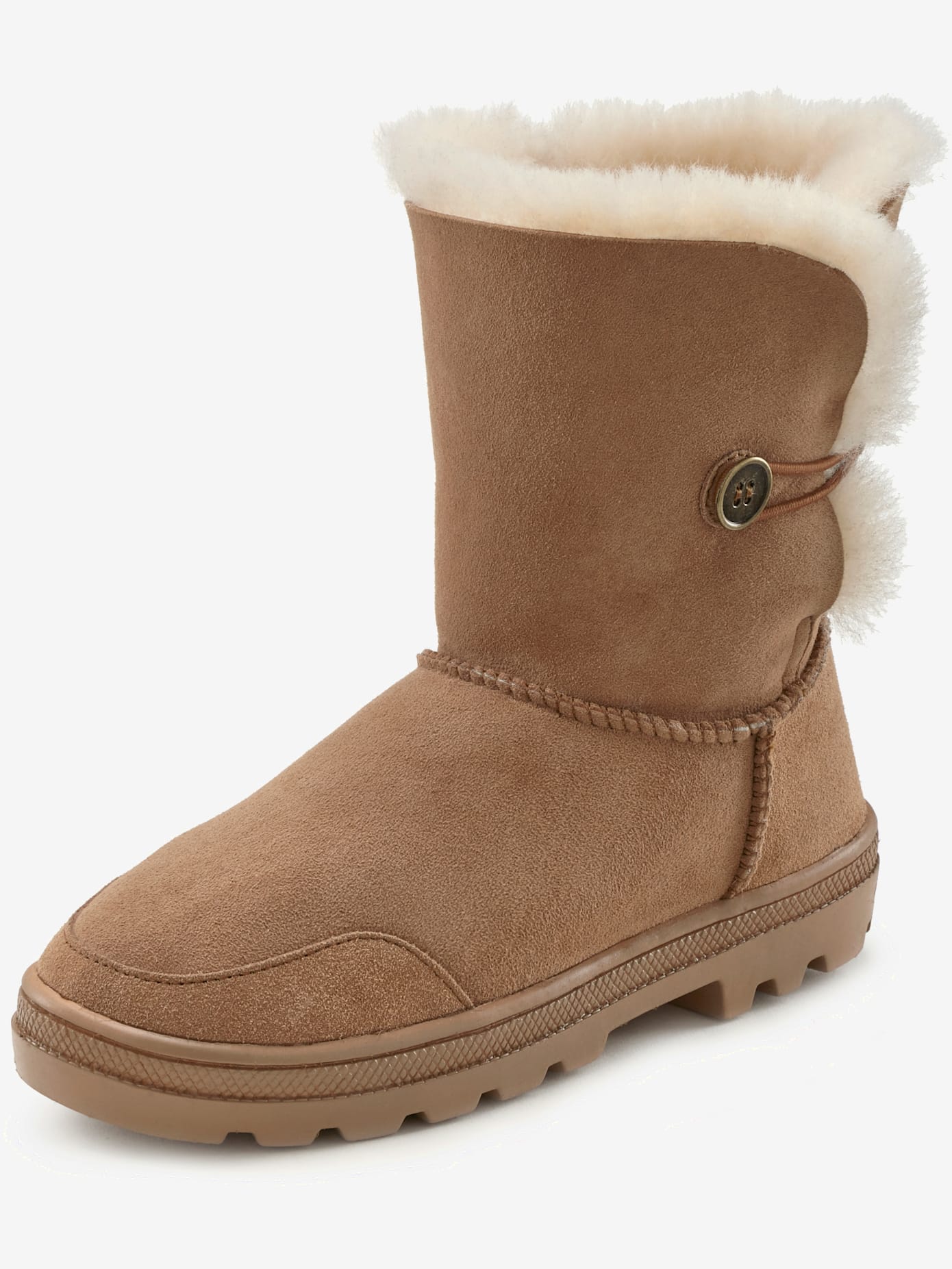 Botte d'hiver bottines d'hiver en cuir de qualité