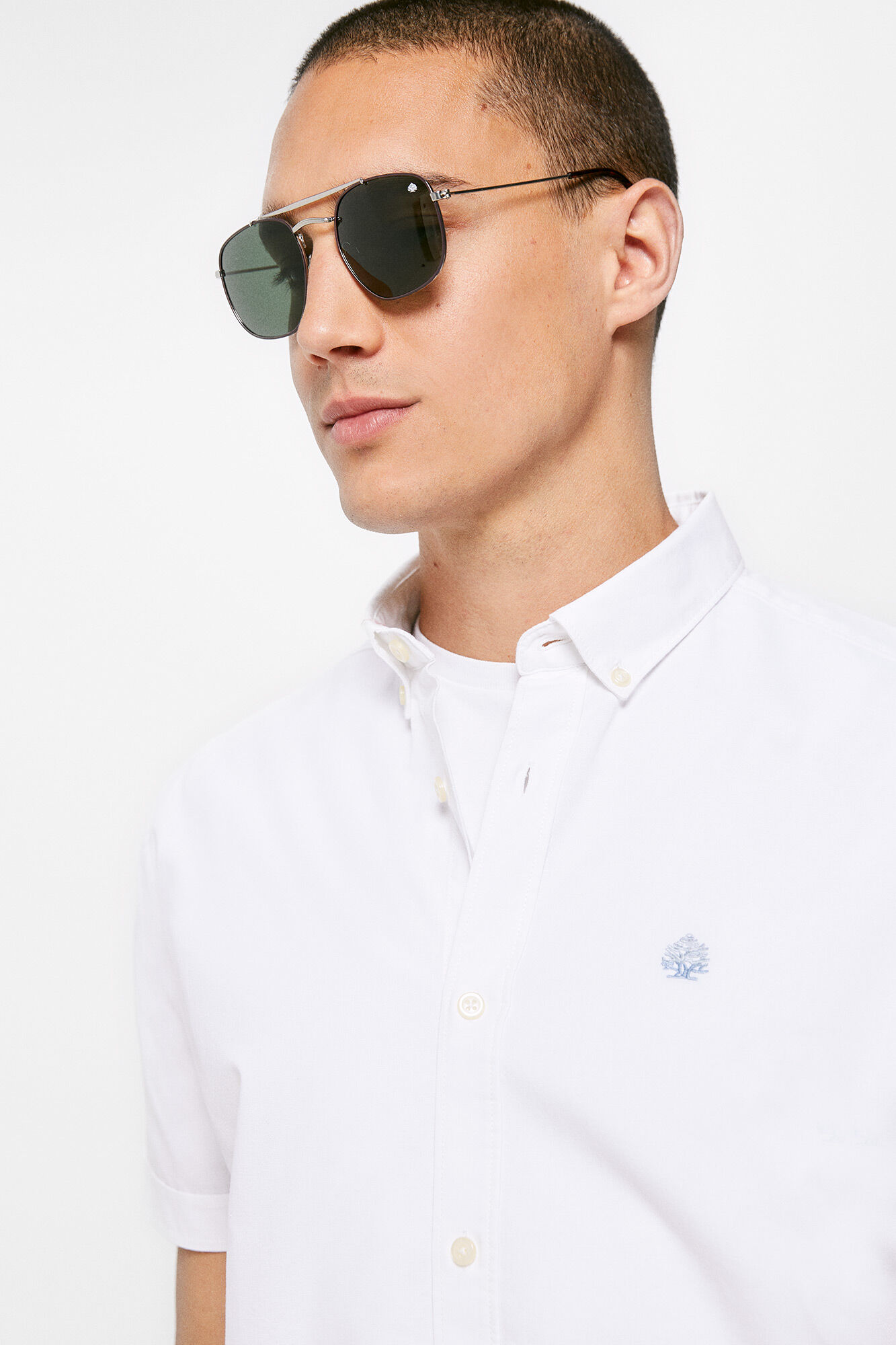 Camisa pinpoint - blanco