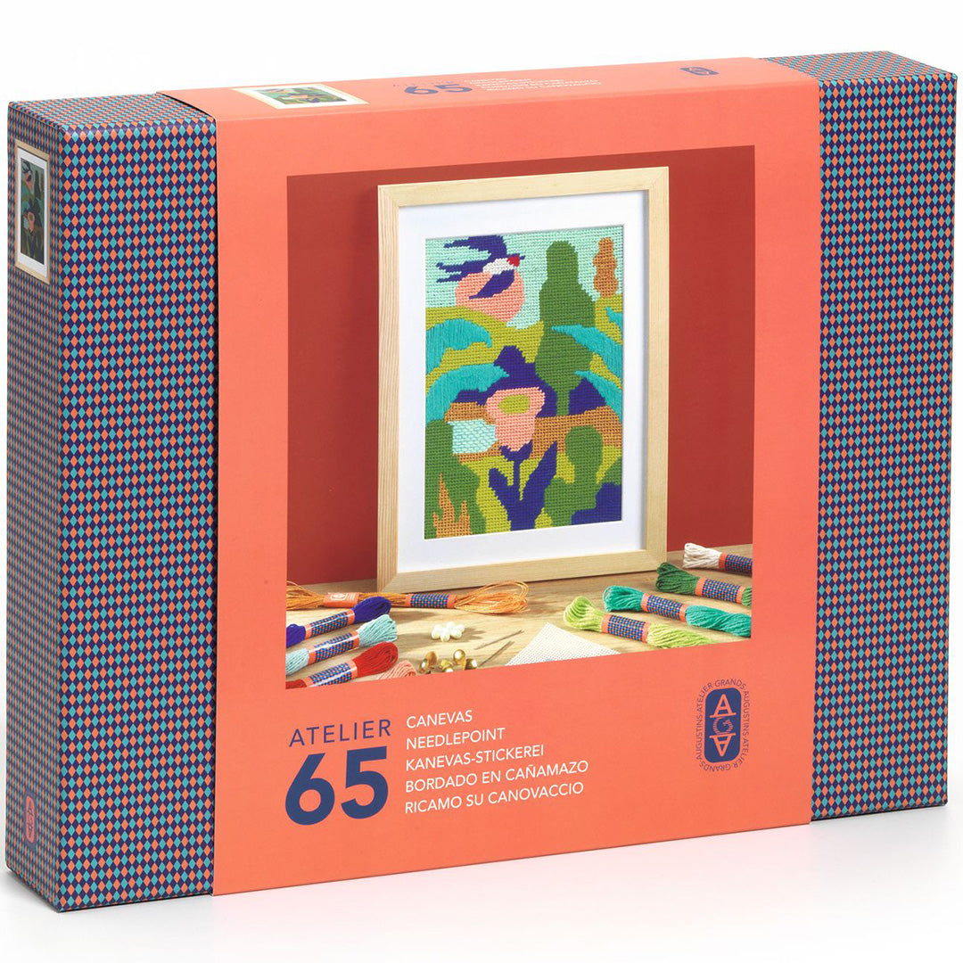 djeco knutselset atelier 65 - naaldkunst