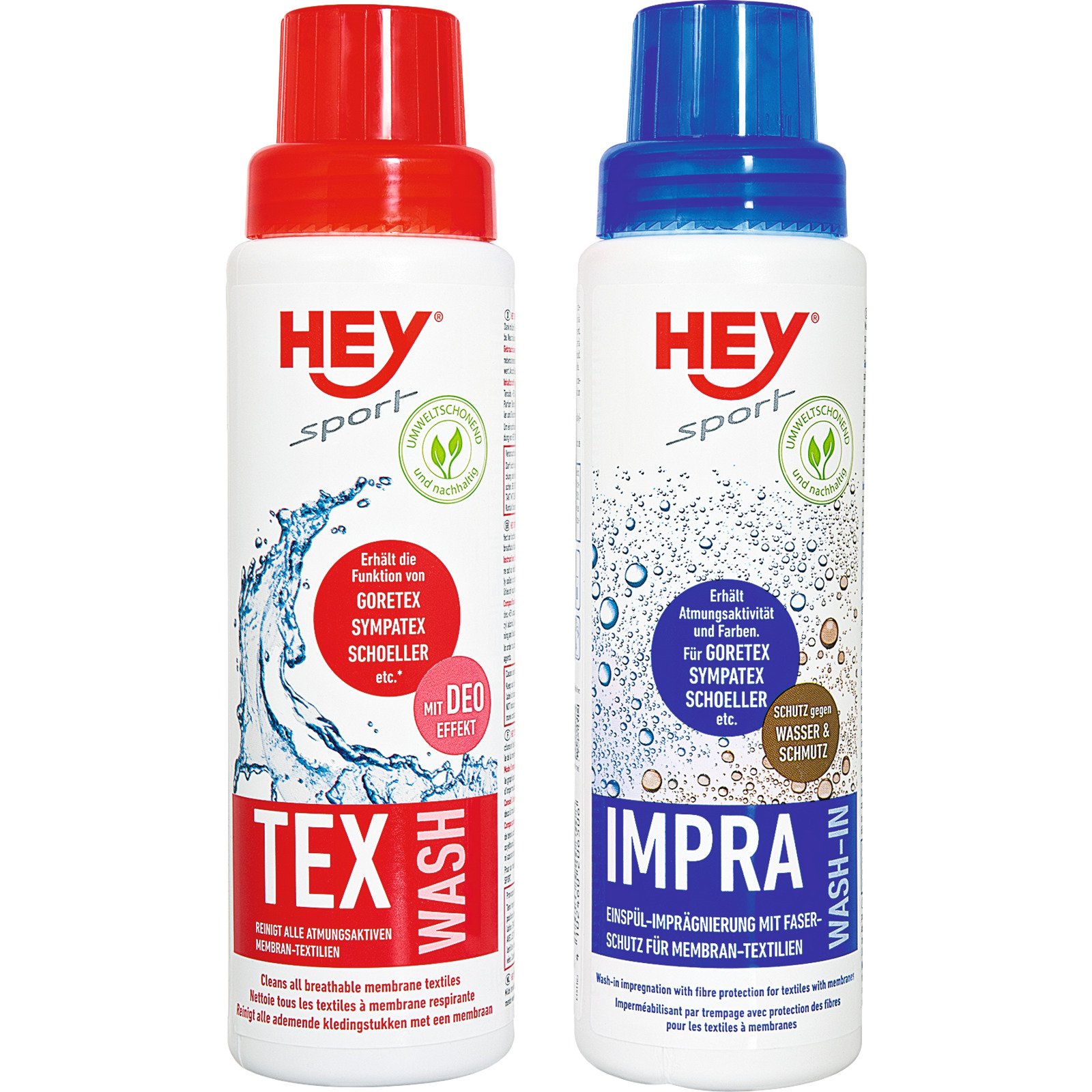 *Hey Sport Tex Wash & Impra Wash- In Set