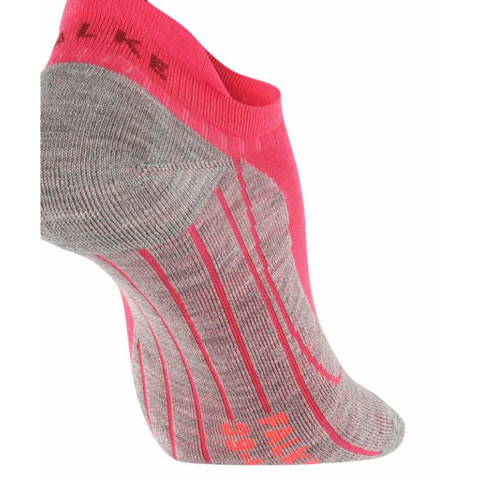 Falke Dame Strømper RU4 Endurance Invisible Running Sock Rød